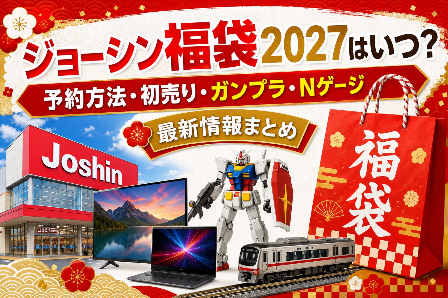 ジョーシン福袋はいつ？