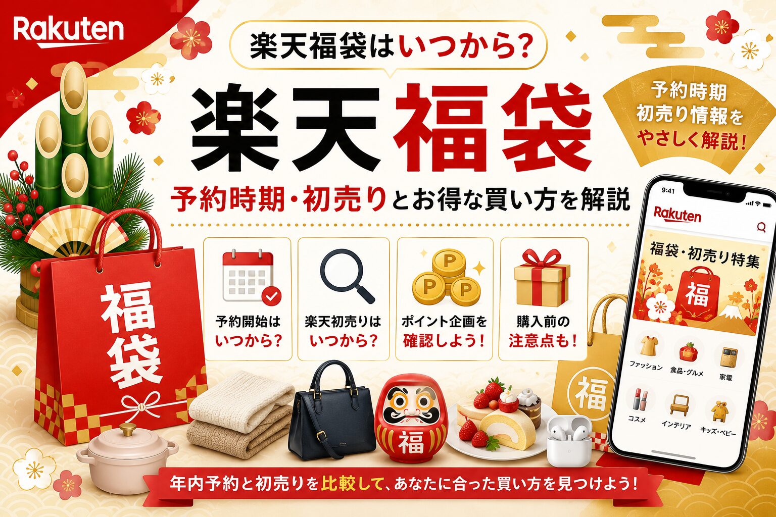 楽天福袋いつから？