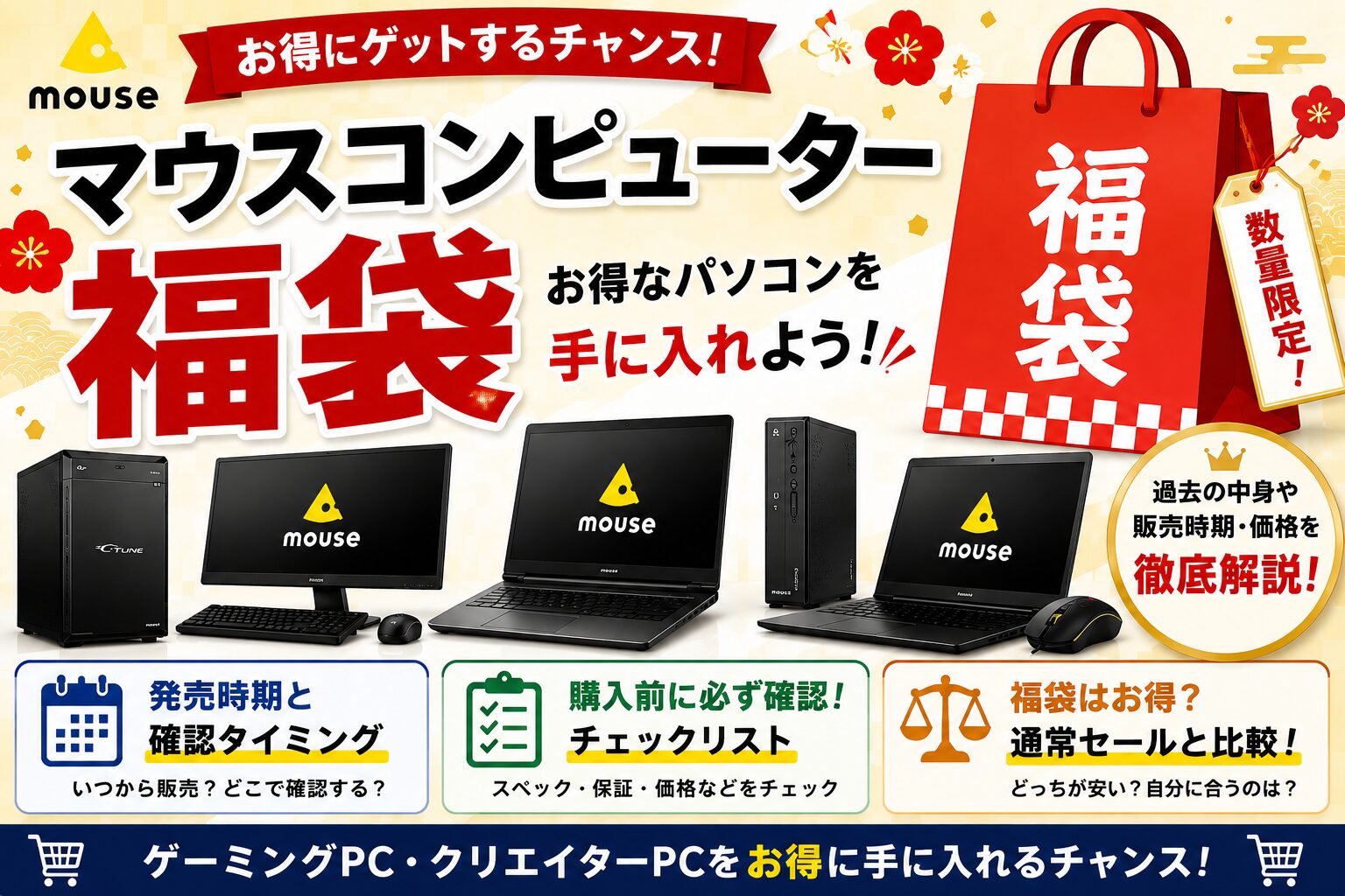 マウスコンピューター福袋