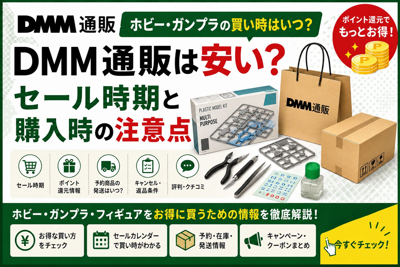 ＤＭＭ通販は安い？セール時期